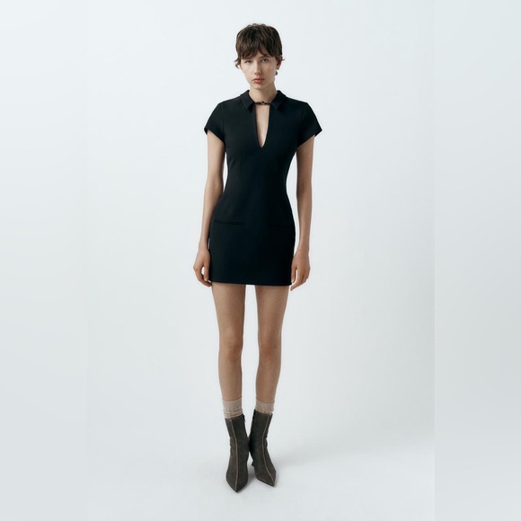 Zara | Dresses | Fitted Strap Dress | Poshmark